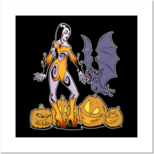 Halloween Hotness Posters and Art